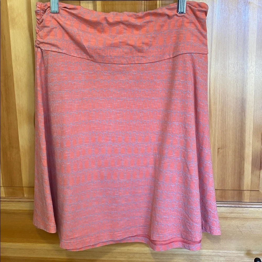 Toad&Co Orange Skirt - Picture 2 of 5